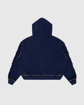 Oversized Boxy Zip-Up Hoodie