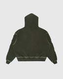 Oversized Boxy Zip-Up Hoodie