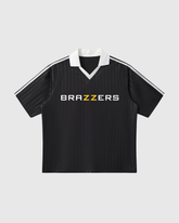 Collared Striped Soccer Jersey