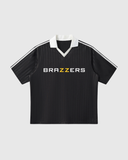 Collared Striped Soccer Jersey