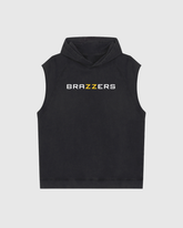Snow Washed Sleeveless Hoodie