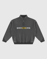 Unisex Vintage Wash Quarter Zip Sweatshirt