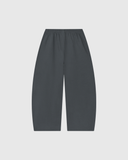 Unisex Waffle Barrel Leg Pants
