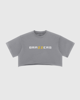 Women's Snow Washed Raw Edge Crop Tee