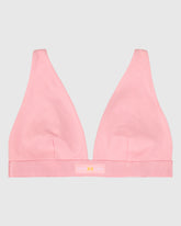 Ribbed Plunge Bralette