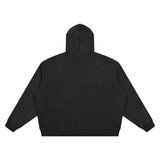 Unisex Vintage Wash Waffle Boxy Hoodie
