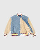Denim Letterman Jacket
