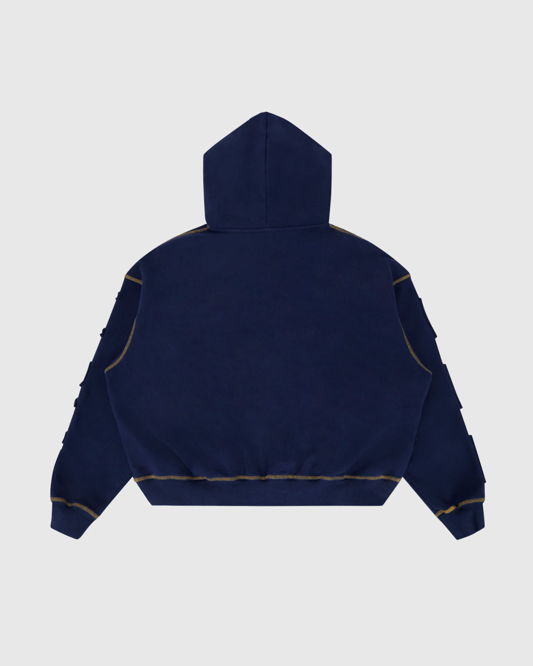 Oversized Boxy Zip-Up Hoodie