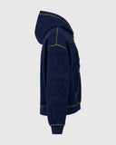 Oversized Boxy Zip-Up Hoodie