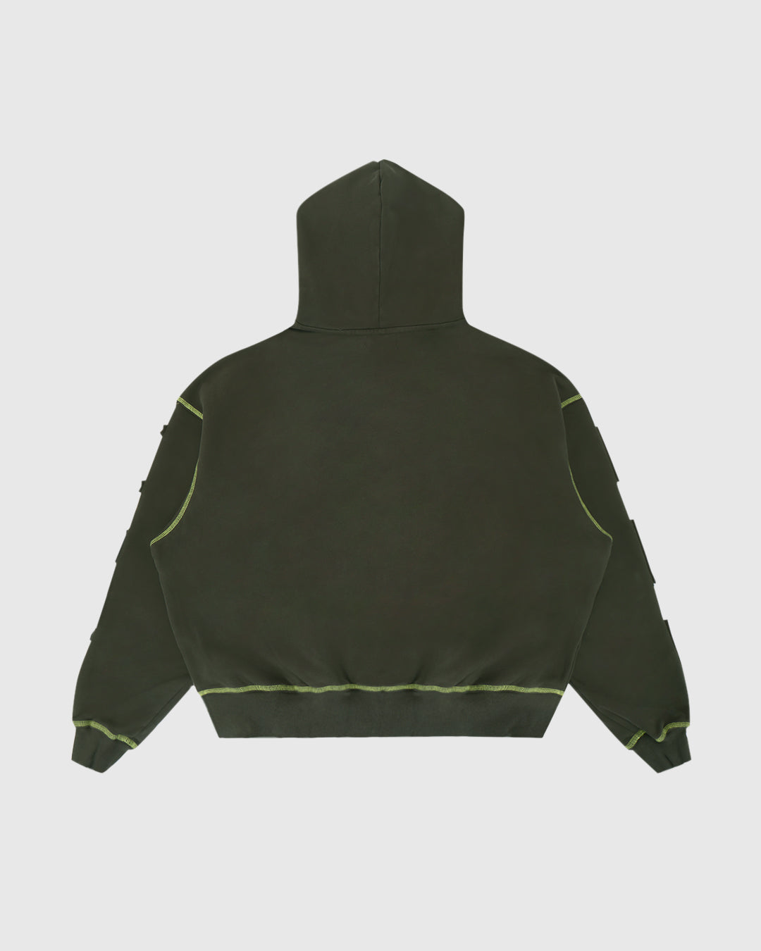 Oversized Boxy Zip-Up Hoodie