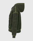 Oversized Boxy Zip-Up Hoodie