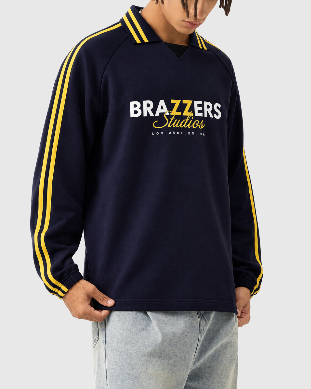Brazzers Studios Collared Sweatshirt