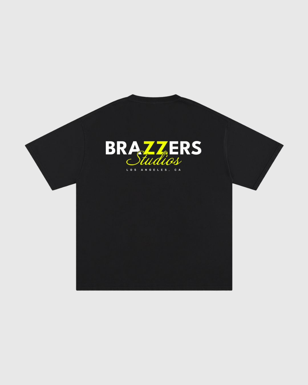 Brazzers Studios T-Shirt - Neon Yellow