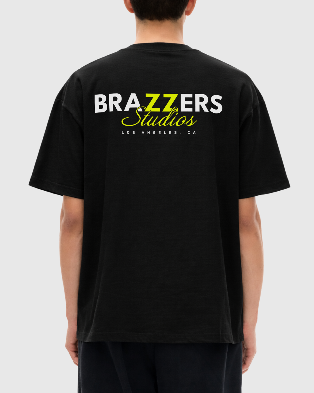Brazzers Studios T-Shirt - Neon Yellow