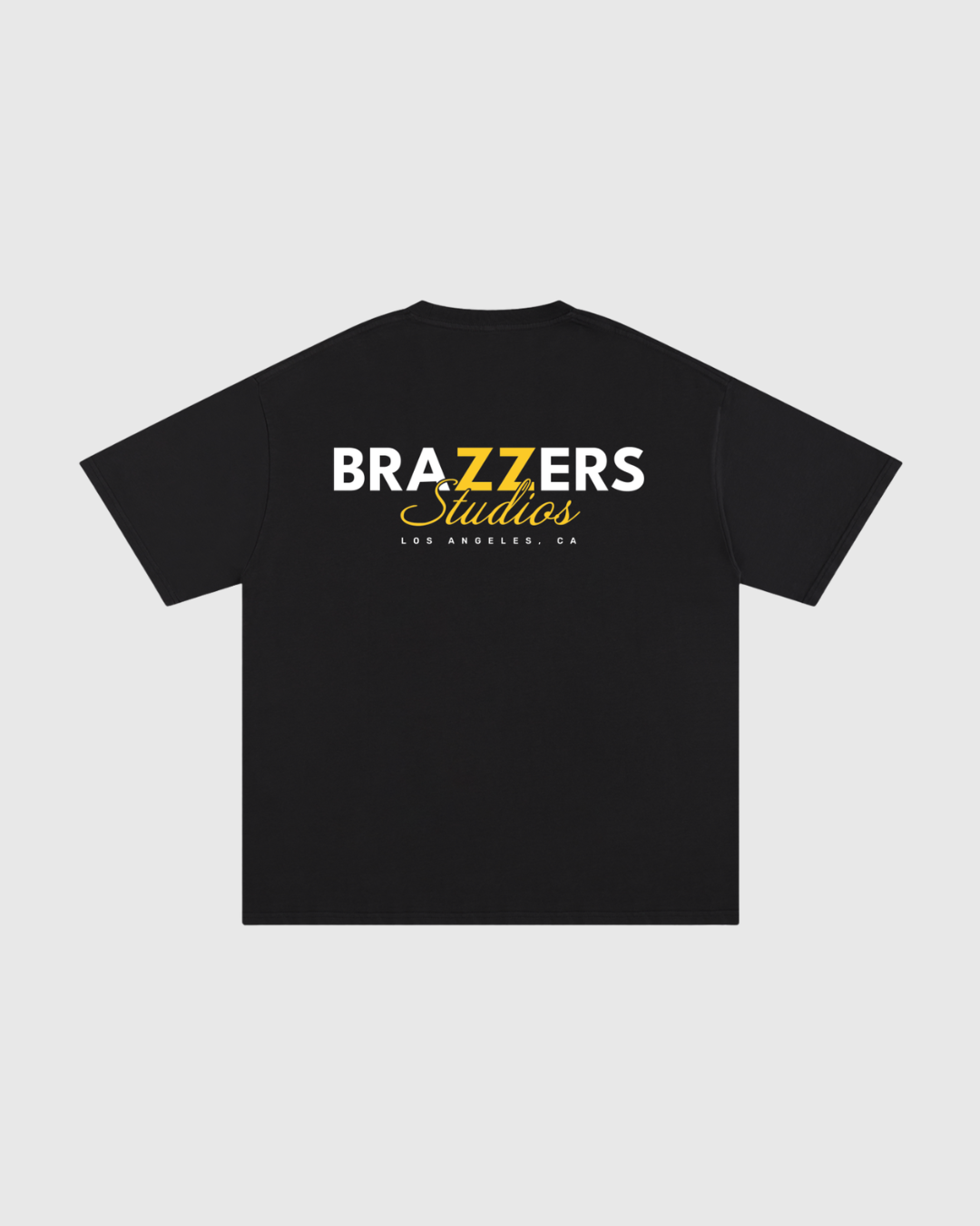 Brazzers Studios T-Shirt - Yellow