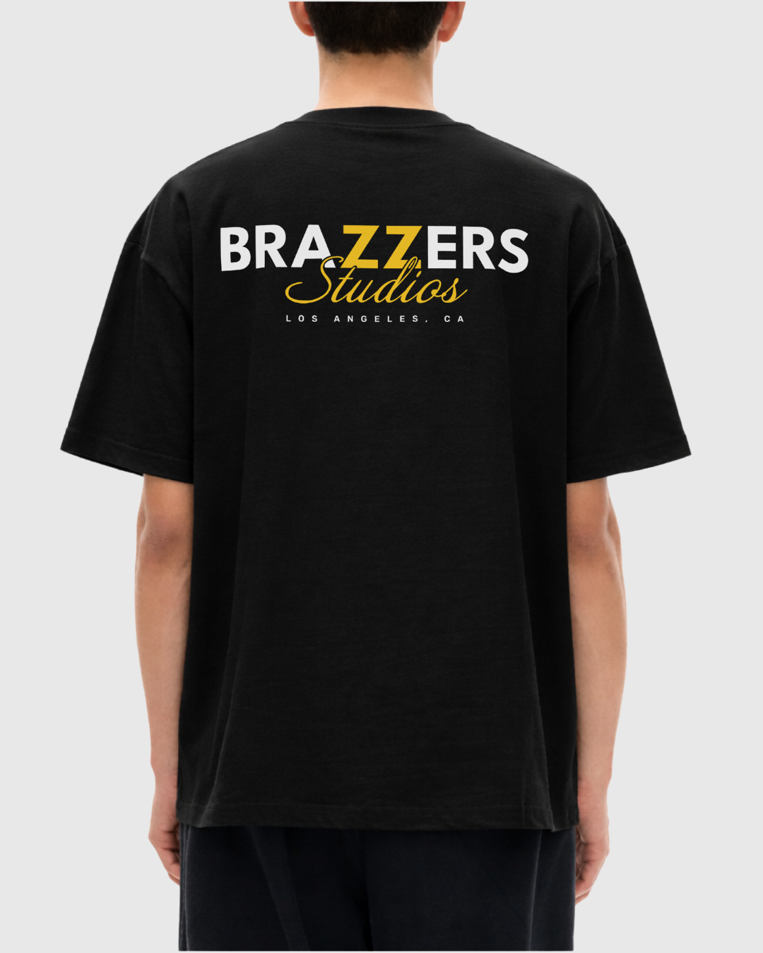 Brazzers Studios T-Shirt - Yellow