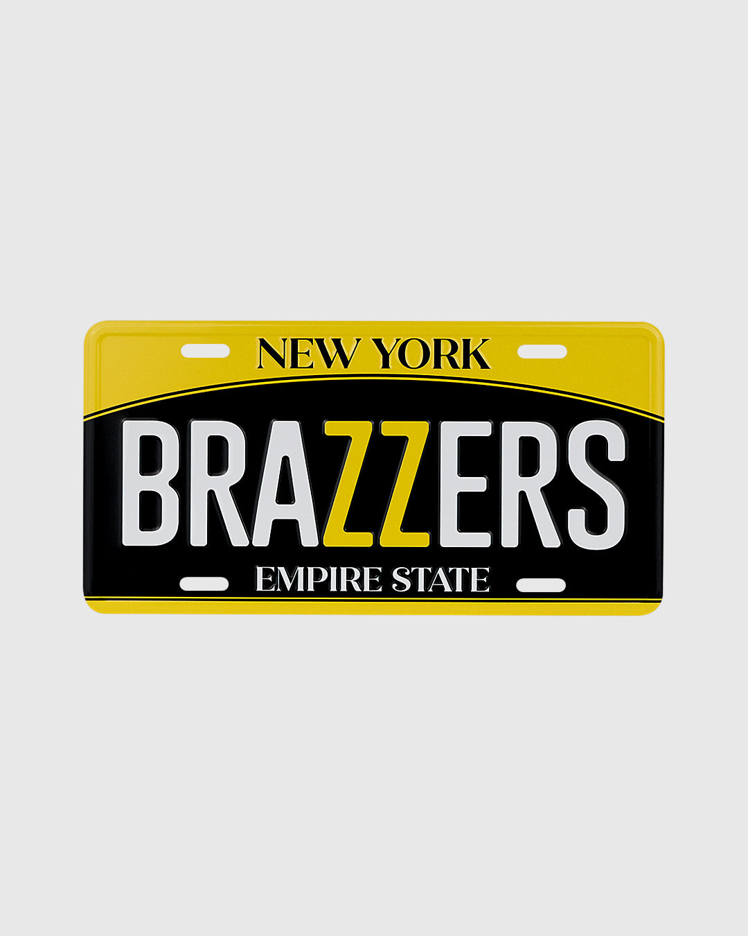 License Plate New York