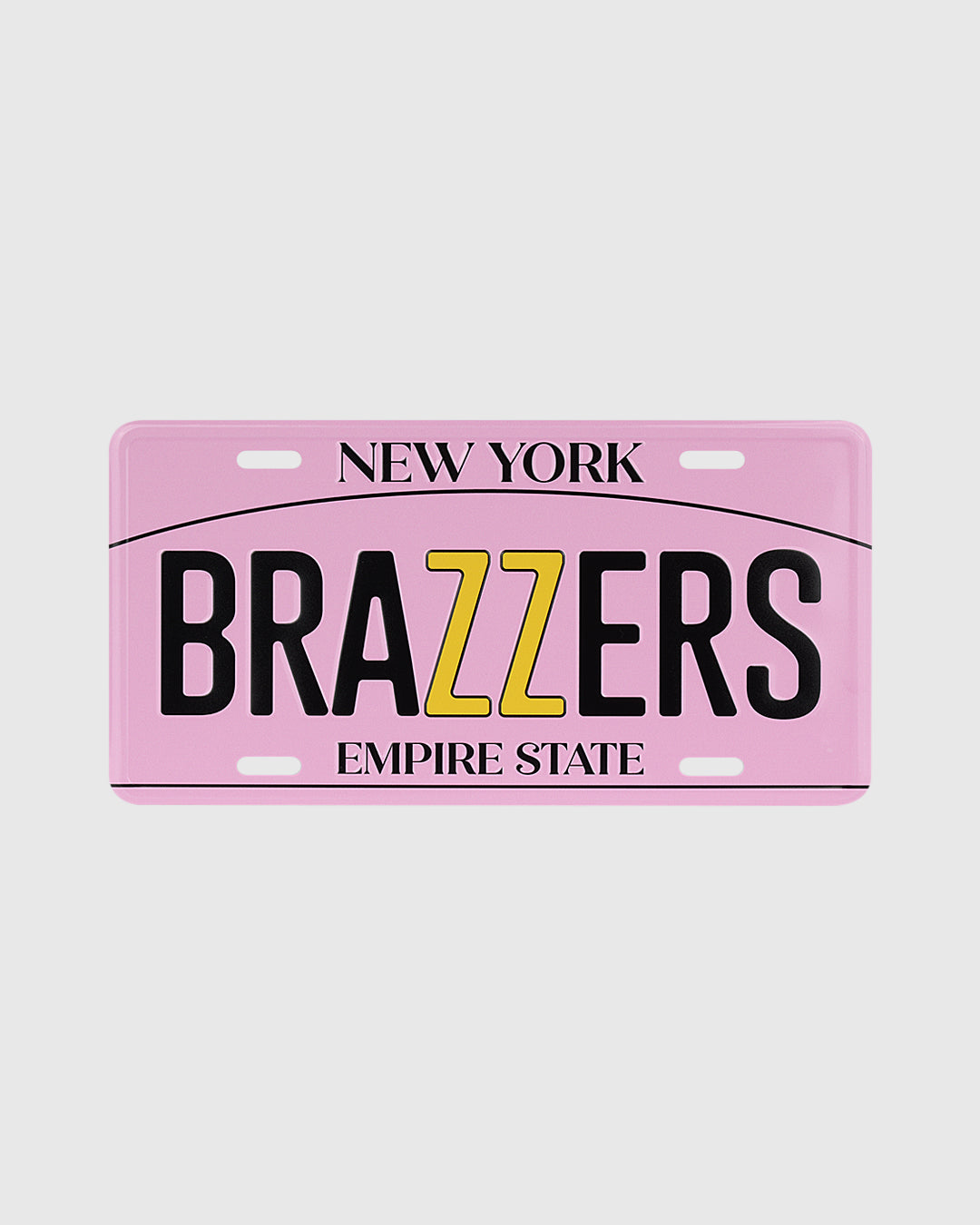 License Plate New York