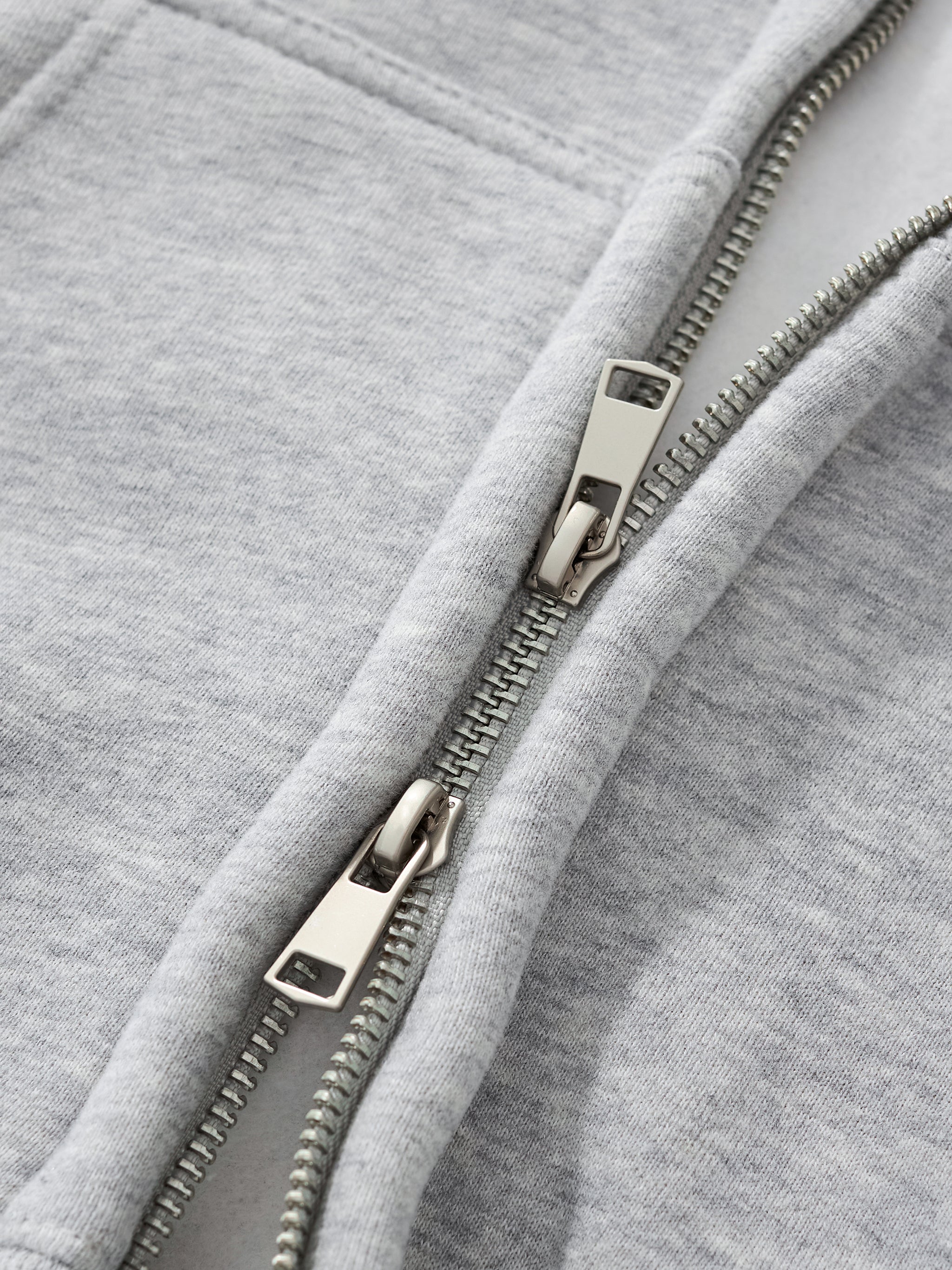 Women's Fleeced Zip-Up Cropped Hoodie