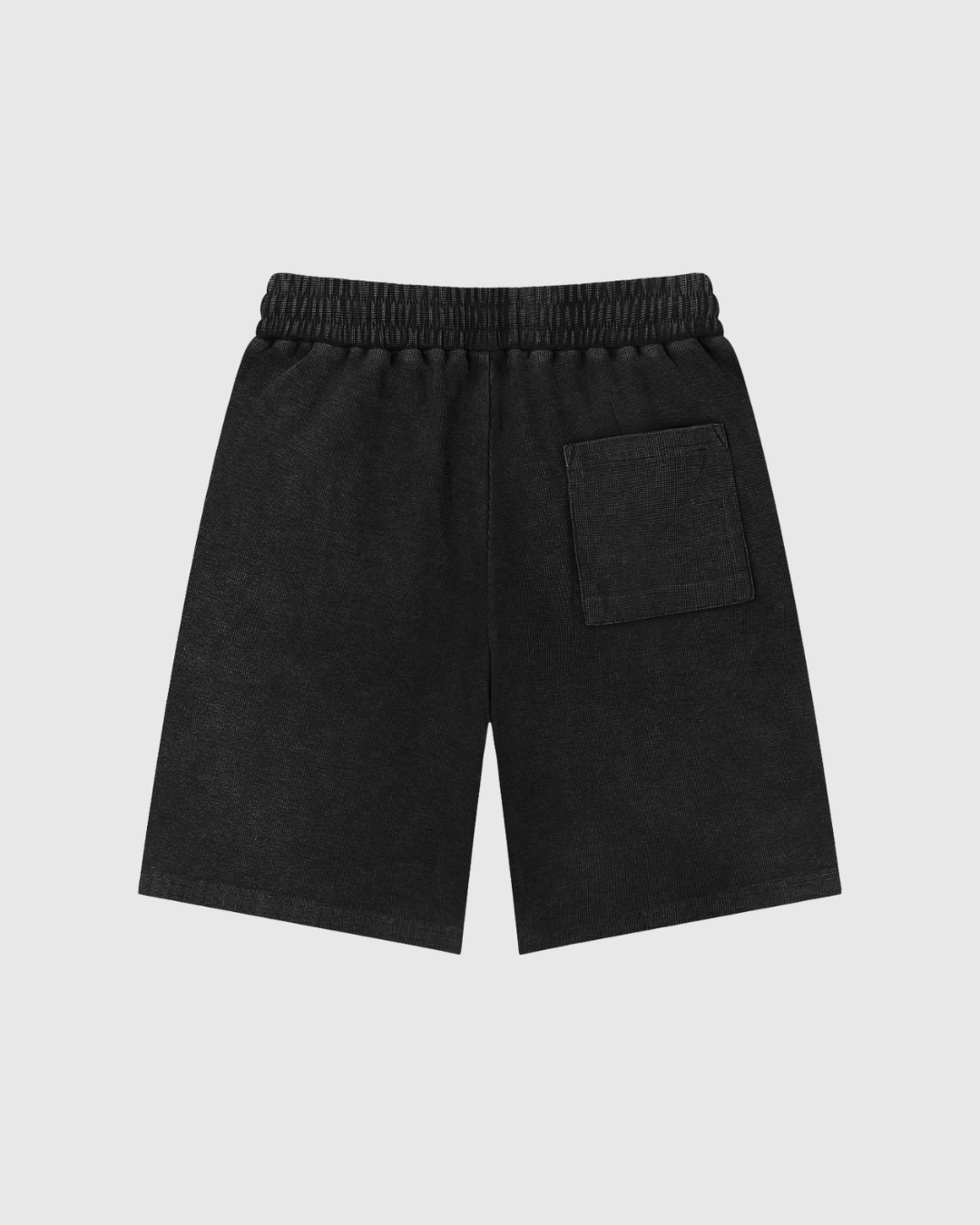 Mineral Wash Waffle Knit Shorts