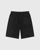 Mineral Wash Waffle Knit Shorts