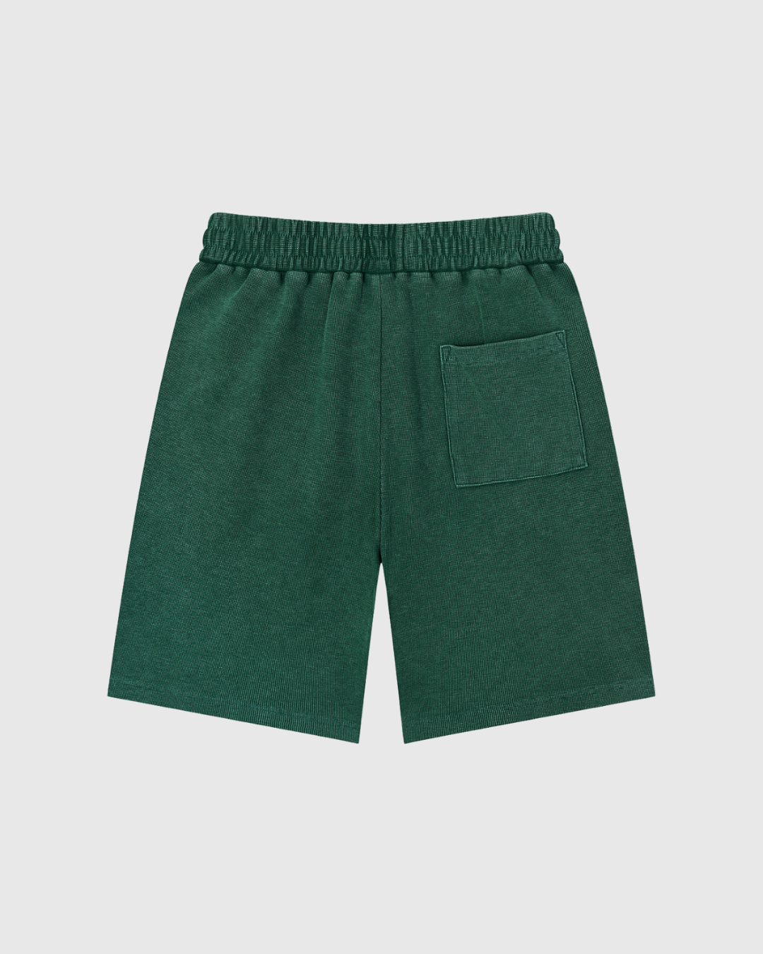 Mineral Wash Waffle Knit Shorts
