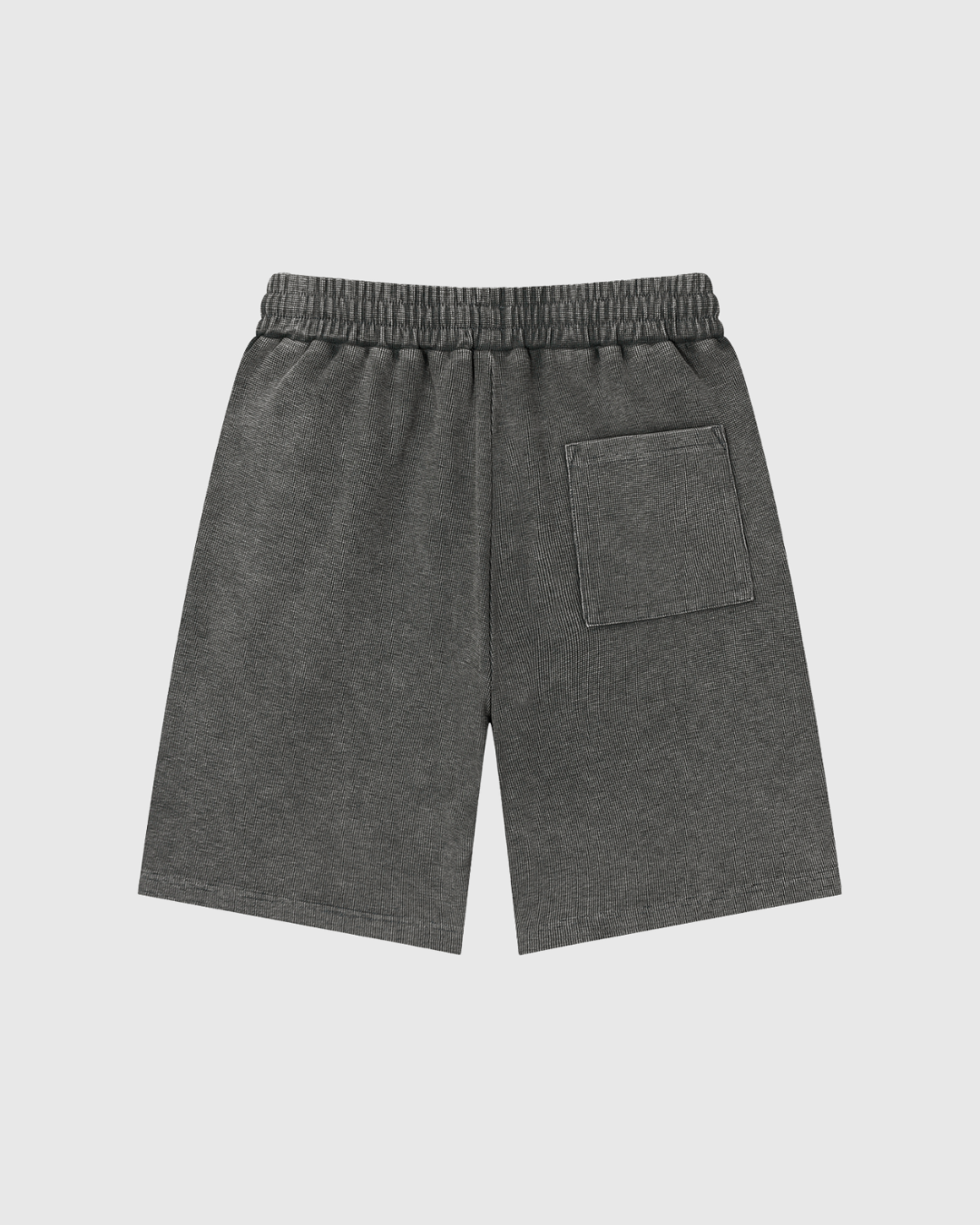 Mineral Wash Waffle Knit Shorts