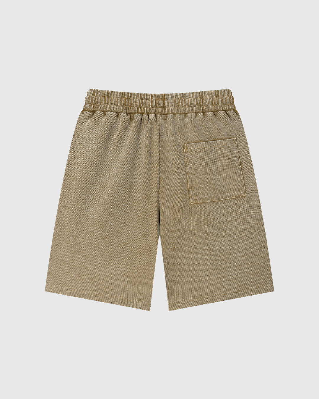 Mineral Wash Waffle Knit Shorts