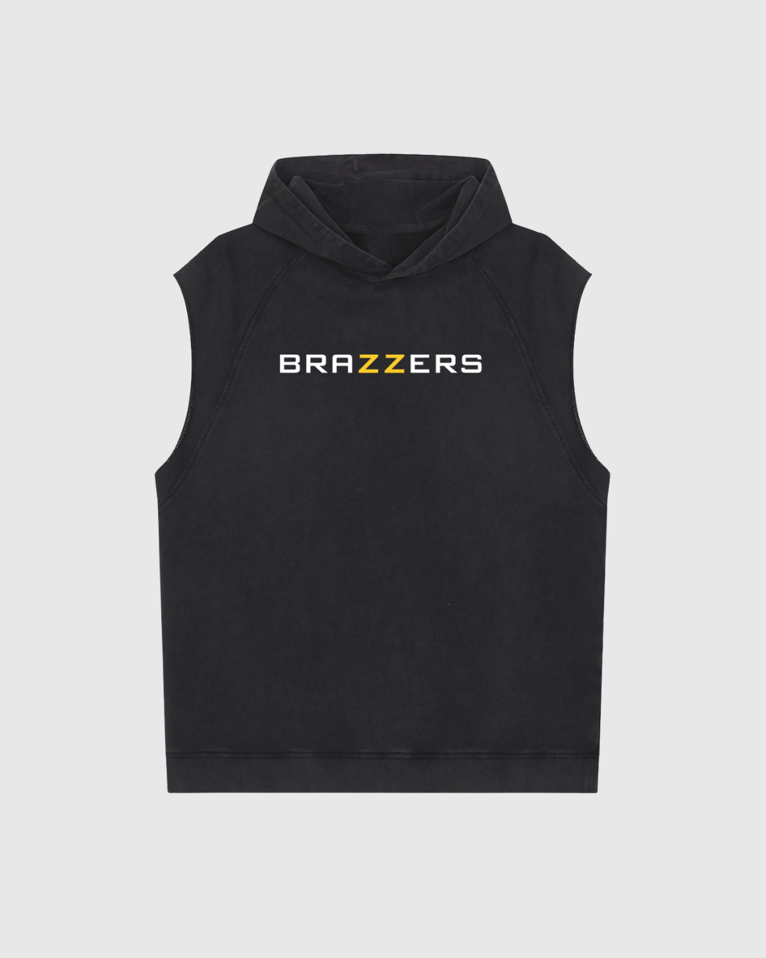 Snow Washed Sleeveless Hoodie