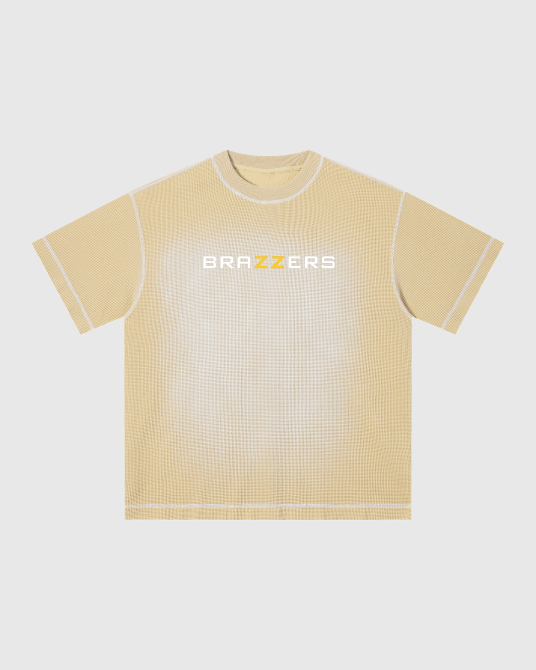 Sunfade Waffle Boxy T-Shirt