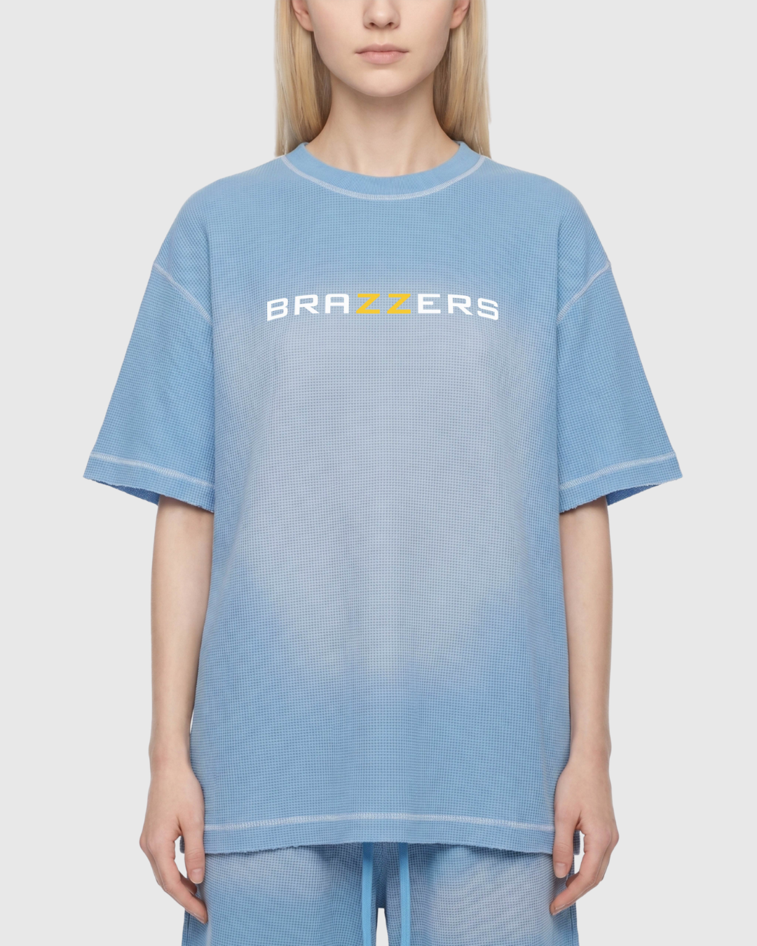 Sunfade Waffle Boxy T-Shirt