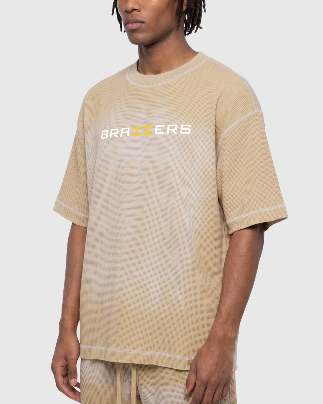 Sunfade Waffle Boxy T-Shirt