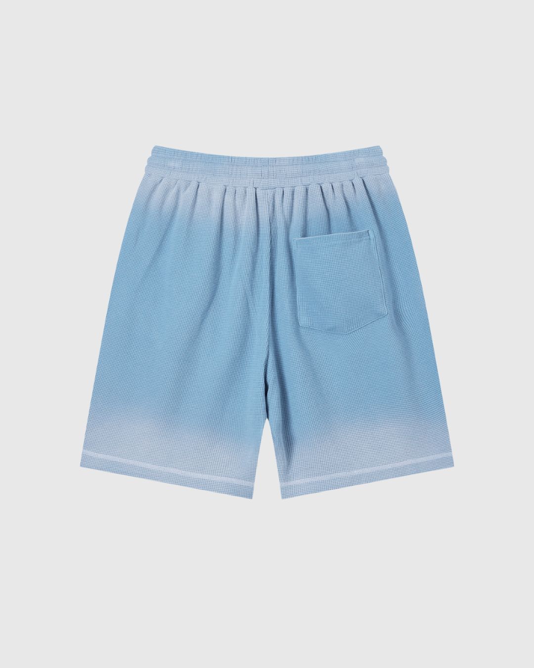 Sunfade Waffle Raw Hem Shorts