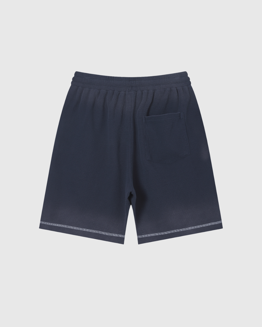 Sunfade Waffle Raw Hem Shorts