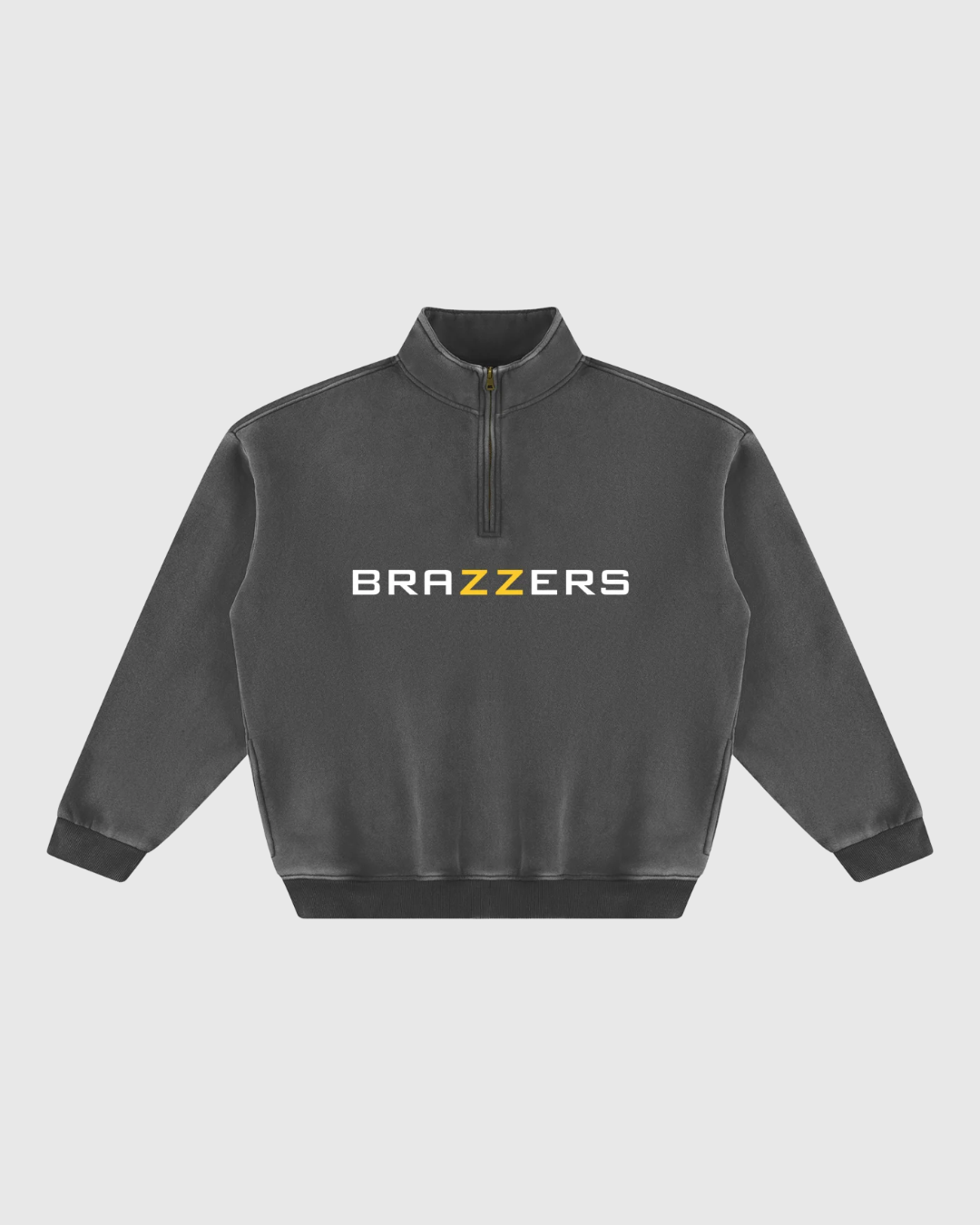 Unisex Vintage Wash Quarter Zip Sweatshirt