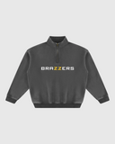 Unisex Vintage Wash Quarter Zip Sweatshirt