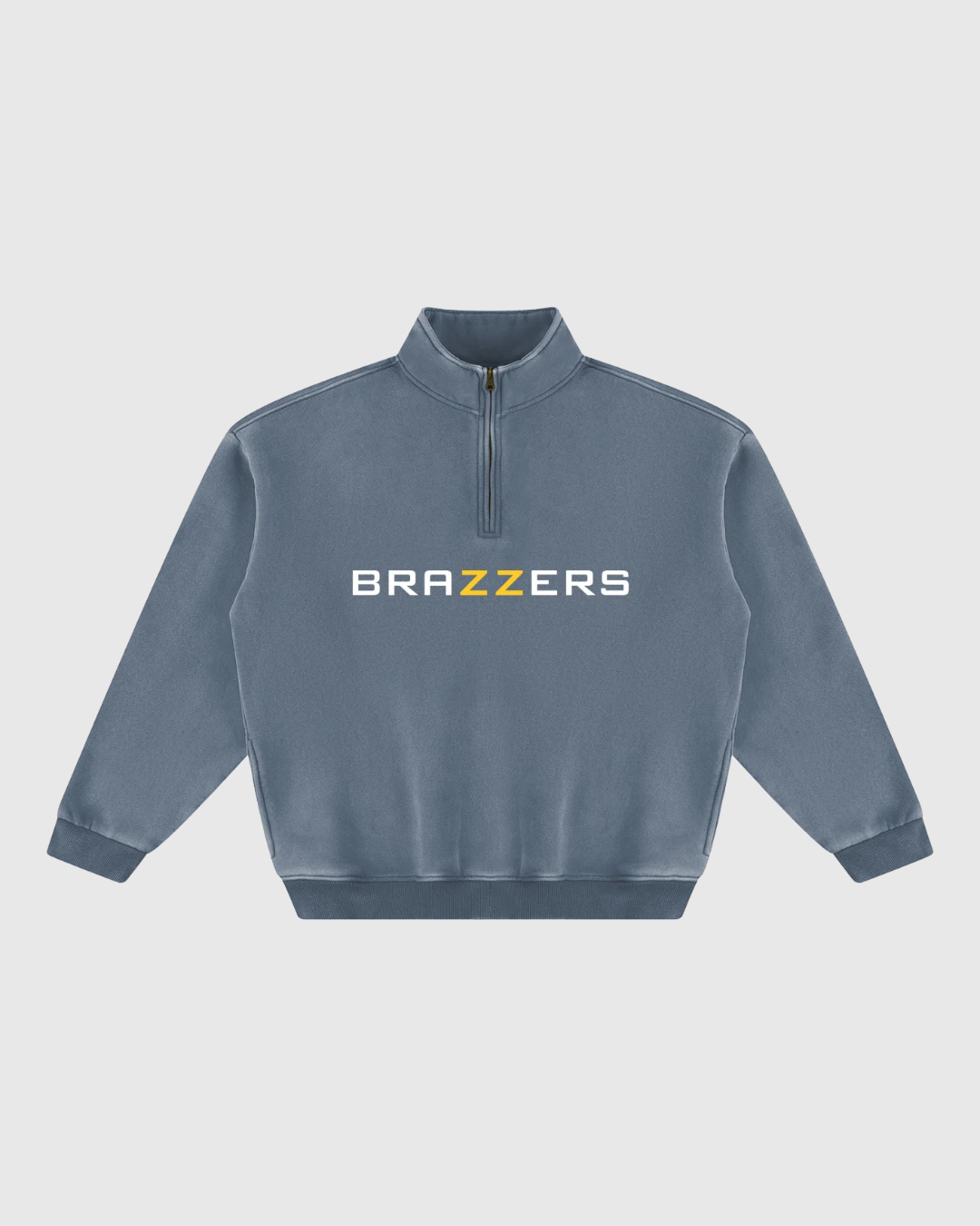 Unisex Vintage Wash Quarter Zip Sweatshirt