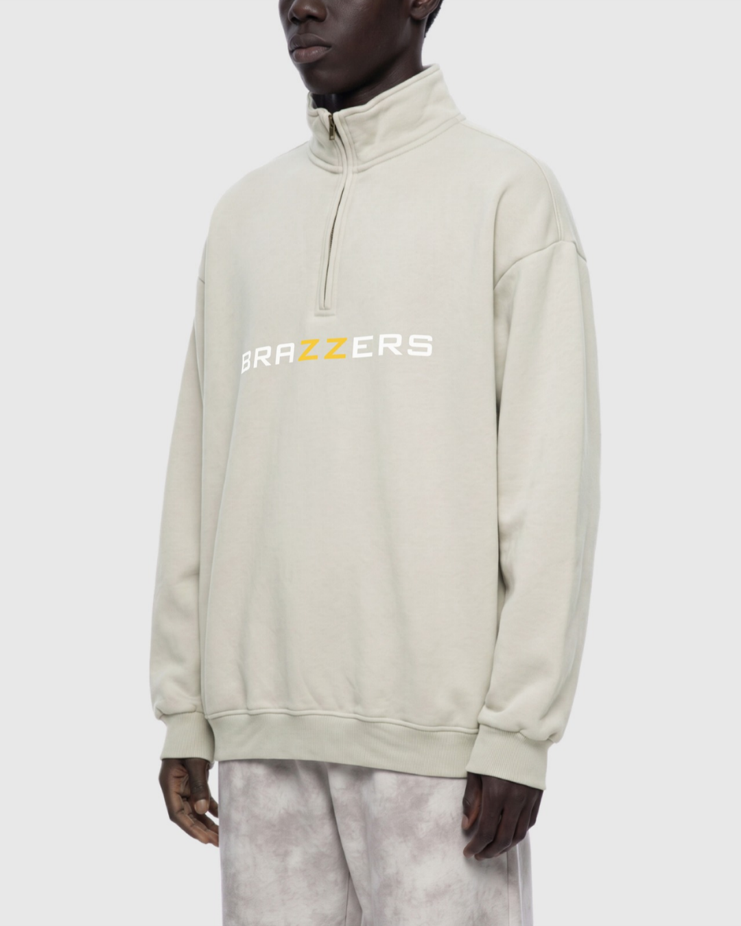 Unisex Vintage Wash Quarter Zip Sweatshirt