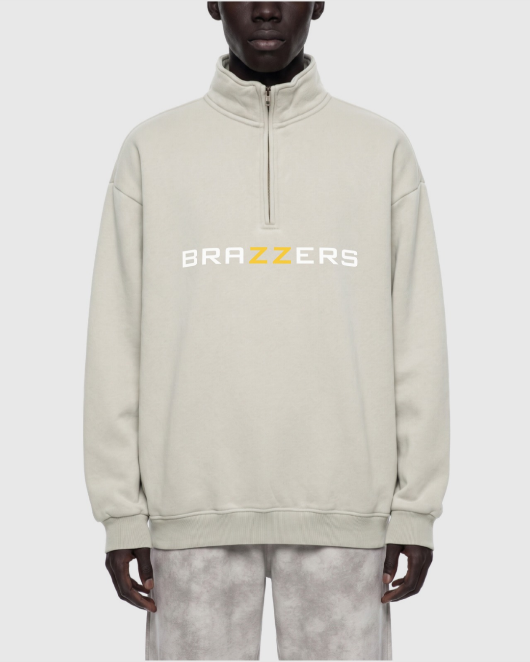 Unisex Vintage Wash Quarter Zip Sweatshirt
