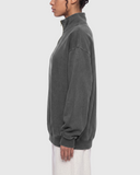 Unisex Vintage Wash Quarter Zip Sweatshirt