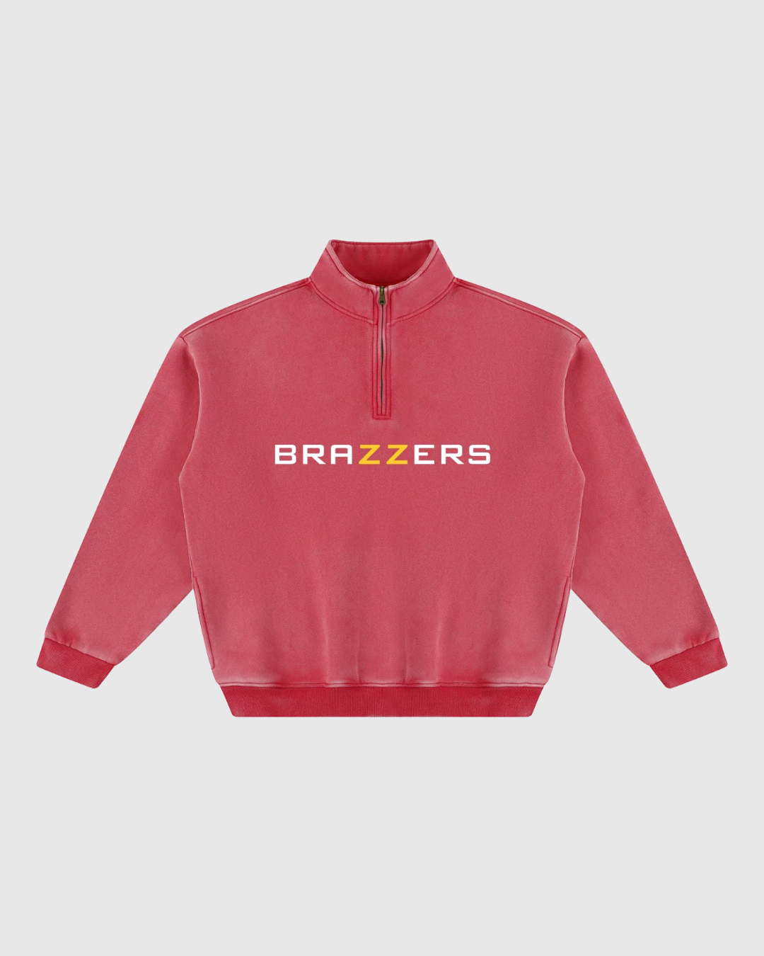 Unisex Vintage Wash Quarter Zip Sweatshirt