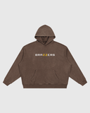 Unisex Vintage Wash Waffle Boxy Hoodie