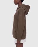 Unisex Vintage Wash Waffle Boxy Hoodie