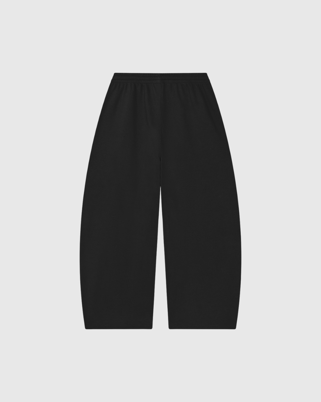 Unisex Waffle Barrel Leg Pants