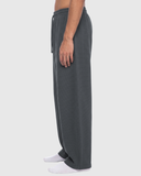 Unisex Waffle Barrel Leg Pants
