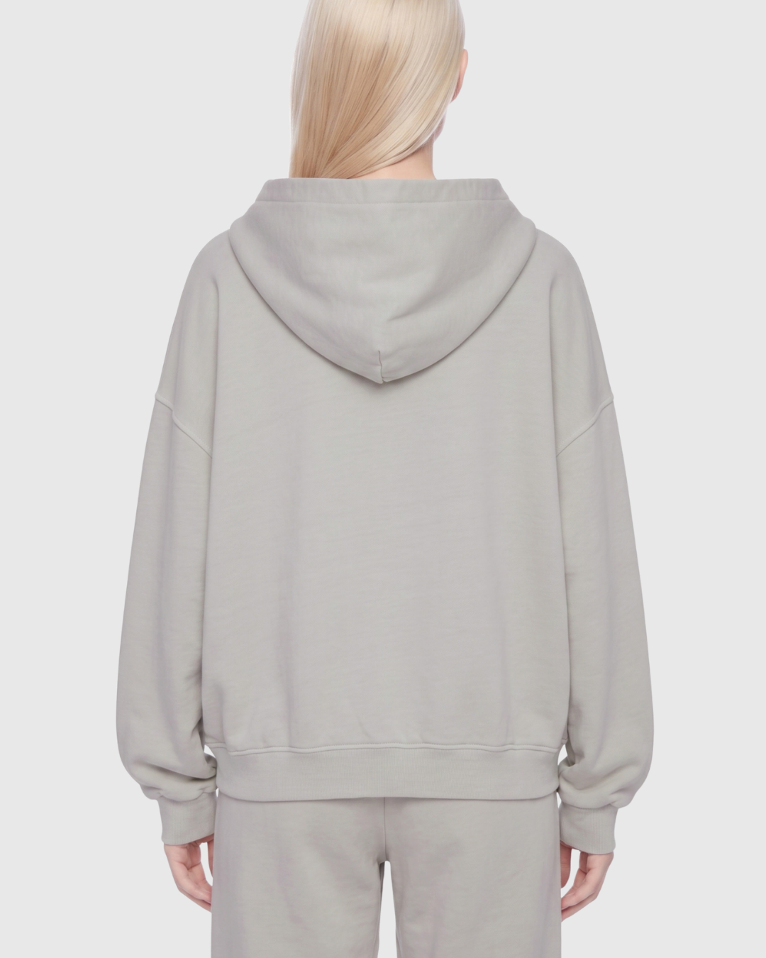 Unisex Vintage Wash Full Zip Boxy Hoodie