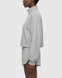 Women’s Mock-Neck Quarter-Zip Sweatshirt