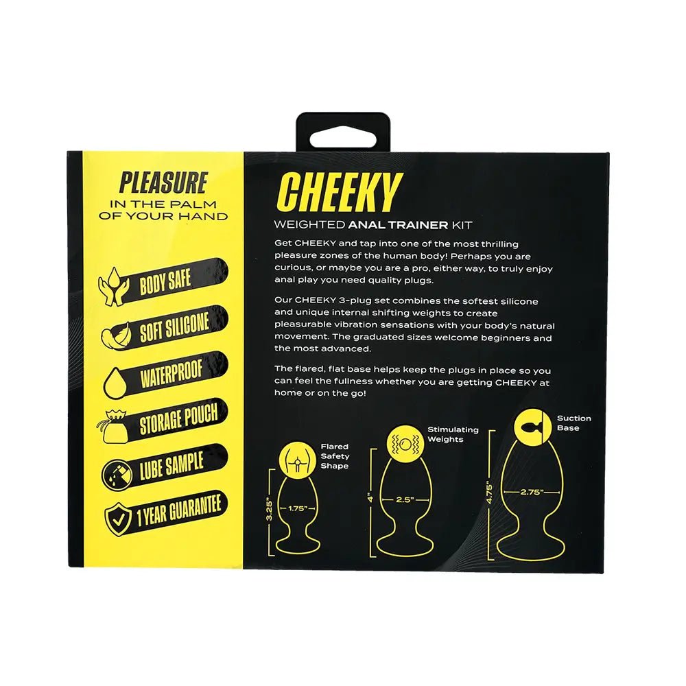 Brazzers Toys Cheeky Weighted Anal Trainer Kit | Discreet Shipping Brazzers Store Brazzers Toys Cheeky Weighted Anal Trainer Kit | Discreet Shipping Brazzers Store