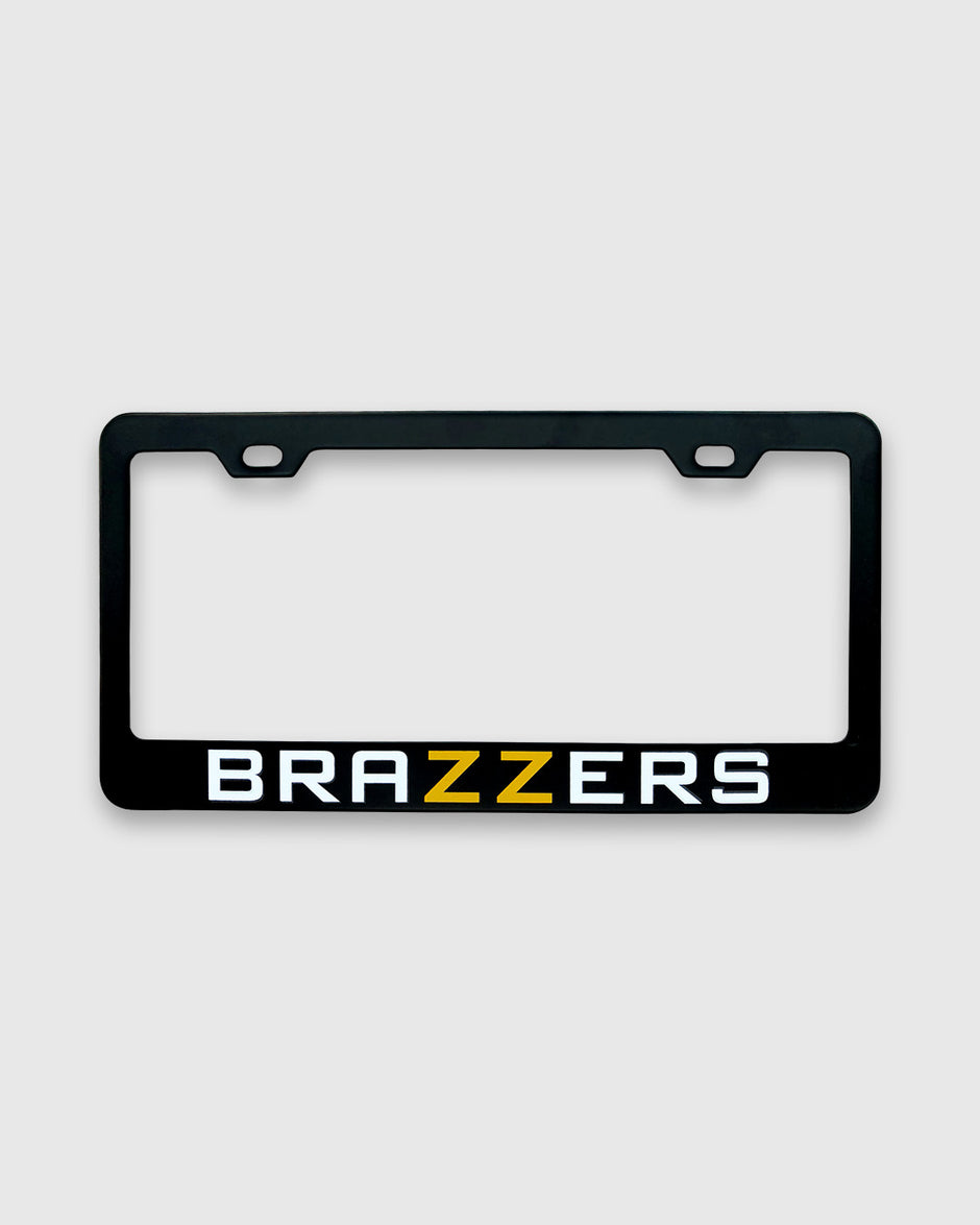 Brazzers License Plate Cover