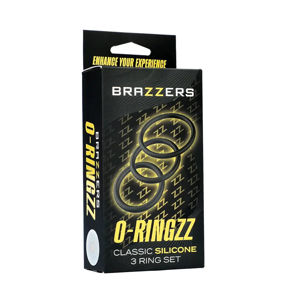Brazzers Toys O-Ringzz 3pc Silicone Cock Ring Set
